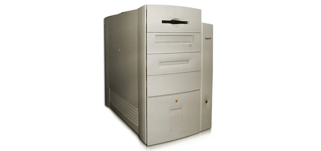 Der Apple Power Macintosh G3 von 1997 sah noch wie ein ganz normaler Tower-PC aus.