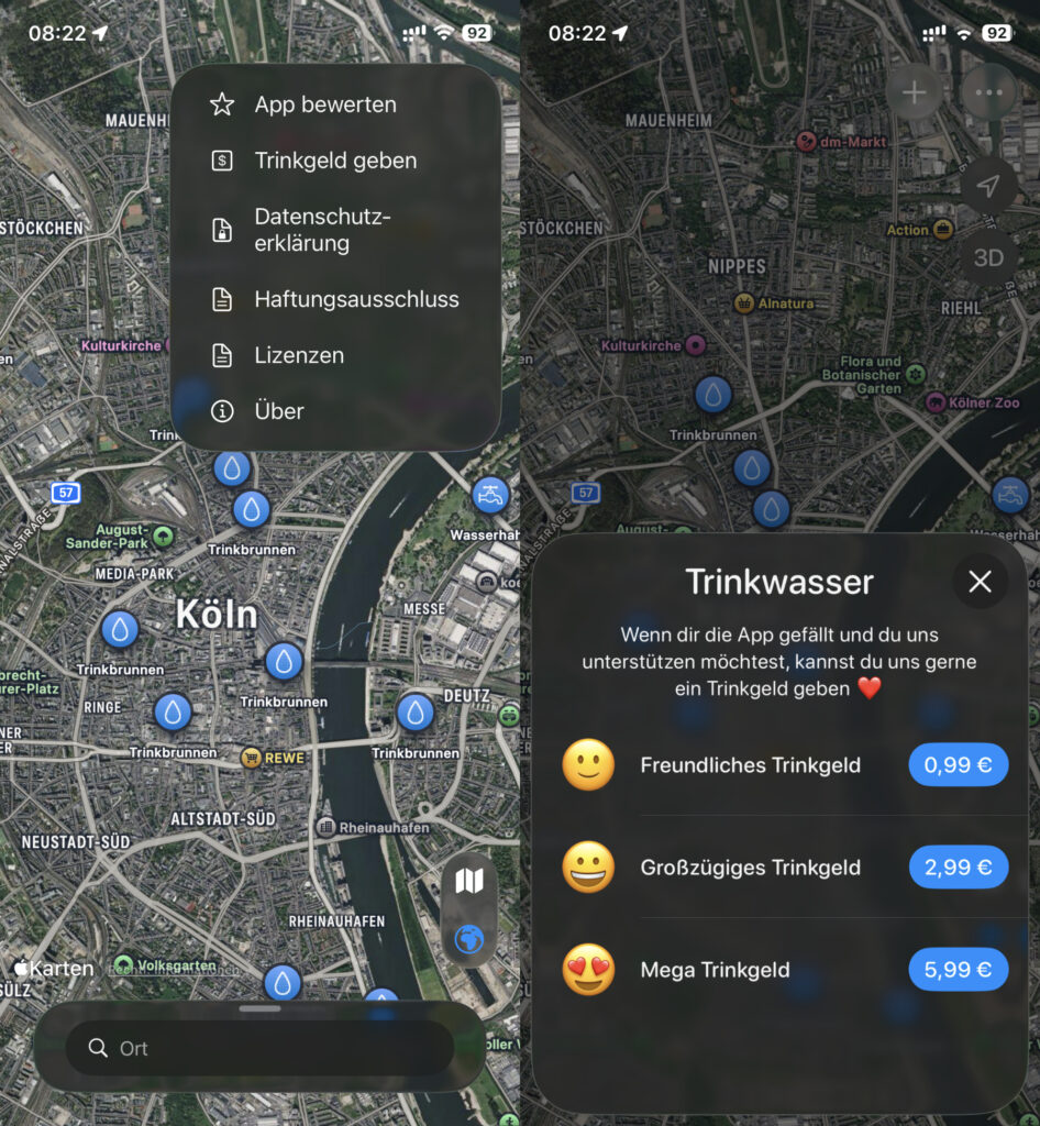 Trinkgeld ist die wohl passendste Bezeichnung für die App-Bezahlung.