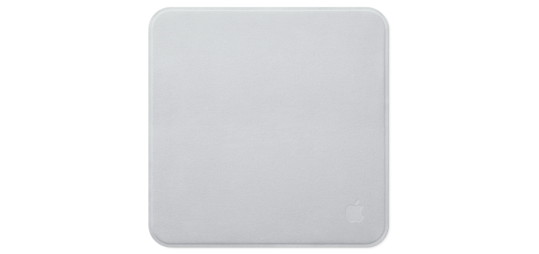Das neue Apple Poliertuch ist etwa so groß wie das alte, aber weicher und 15 Euro günstiger.